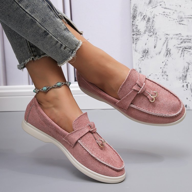 Dames Instappers Comfortabel Luxe Leer Elliotte