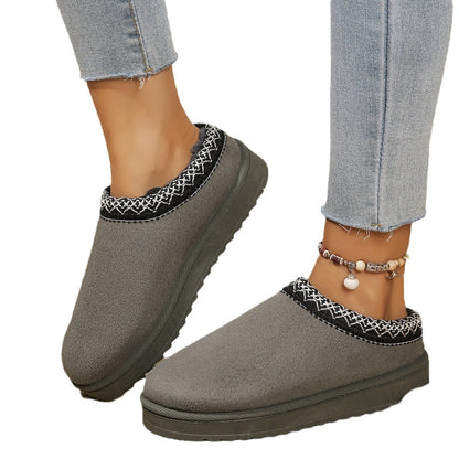 Dames Pantoffels Warm en Zacht met Voering