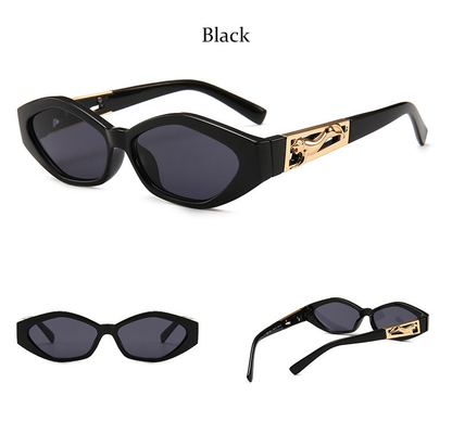 Dames Zonnebril Cat Eye Hoekig met Statement Pootjes