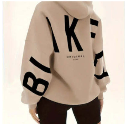 Dames Hoodie Warm Met Capuchon en Leuke Print Savannah