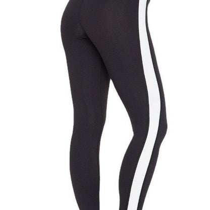 Dames Sportlegging Elegante Fit met Contrasterende Strepen