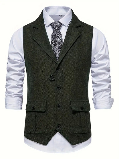 Blazer voor Heren Herringbone Stijl Niklas