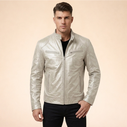 Ruben | Elegant Leren Jack Voor Een Tijdloze Look
