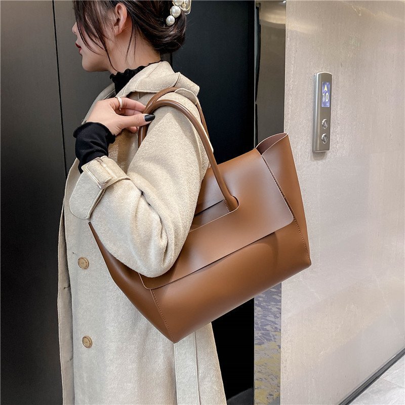 Dames Handtas Grote Inhoud Vintage Stijl