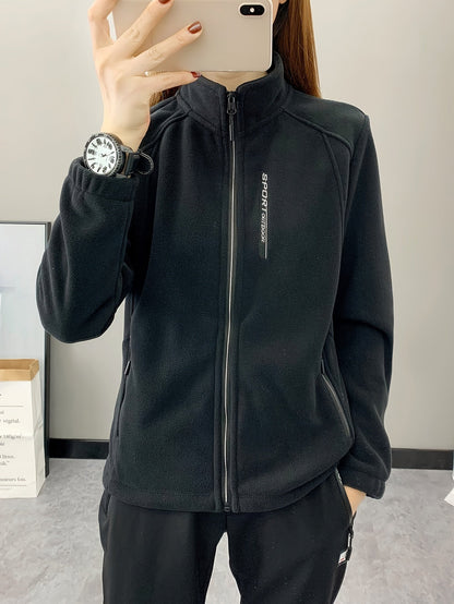 Fleece Jas Ademend Warm Aurora Stijl