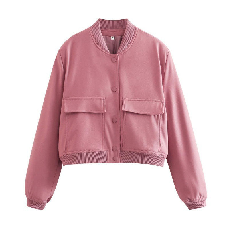 Dames Bomberjas Elegante Stedelijke Stijl