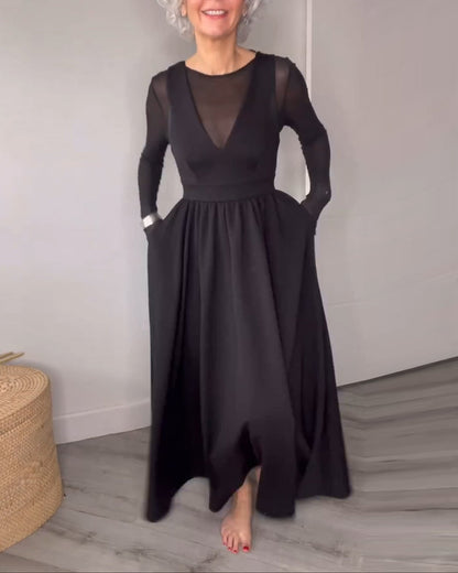 Elegante Lange Maxi Jurk voor Vrouw