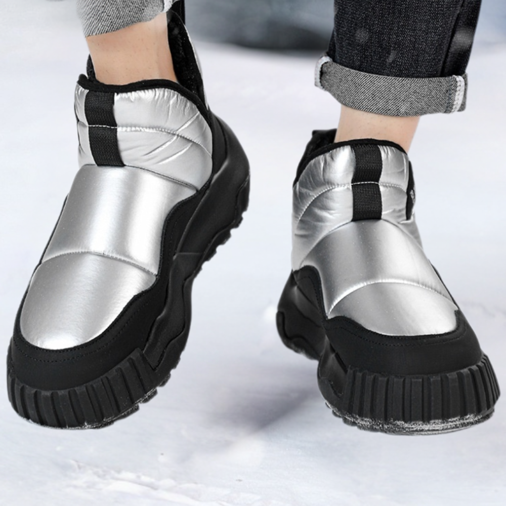 Waterdichte Gevoerde Herenlaarzen Warm voor Winter - Mode Vibes