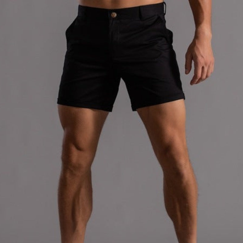 Chino Shorts Heren Slim Fit Zomerkleding