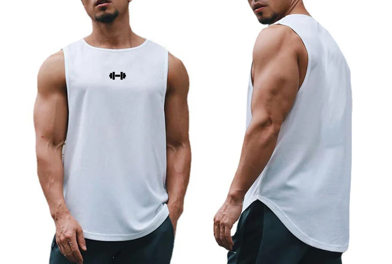 Fitness Tanktop Ademend Sneldrogend voor Mannen