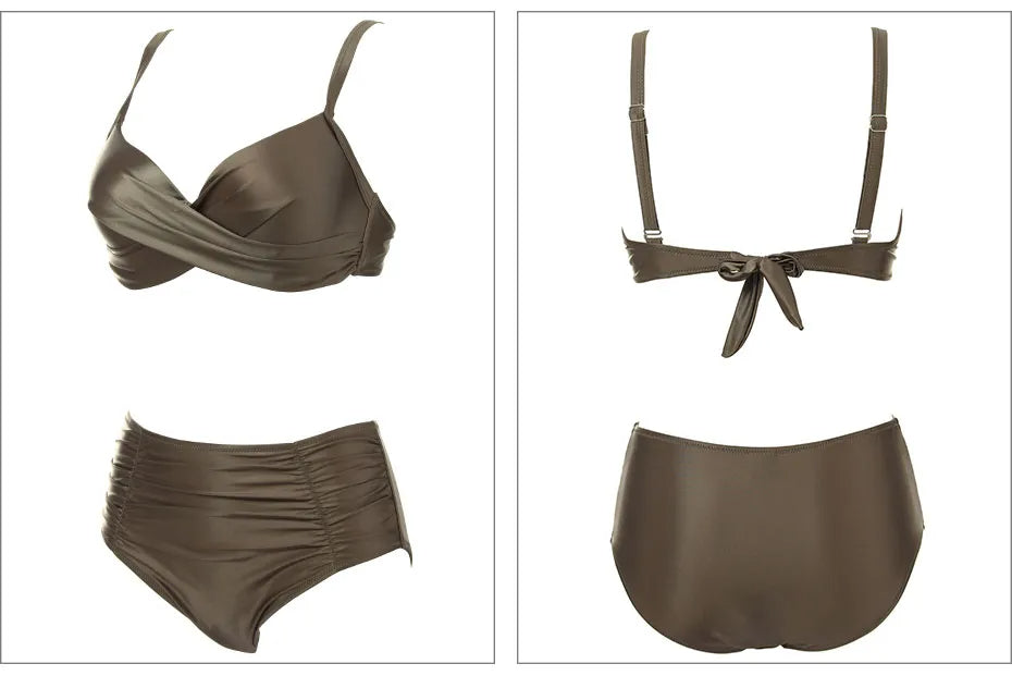 Plus-Size Bikini Comfortabel en Stijlvol voor Vrouwelijke Vormen