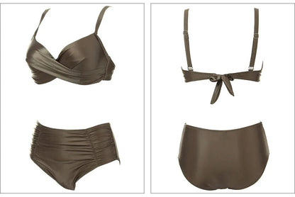 Plus-Size Bikini Comfortabel en Stijlvol voor Vrouwelijke Vormen