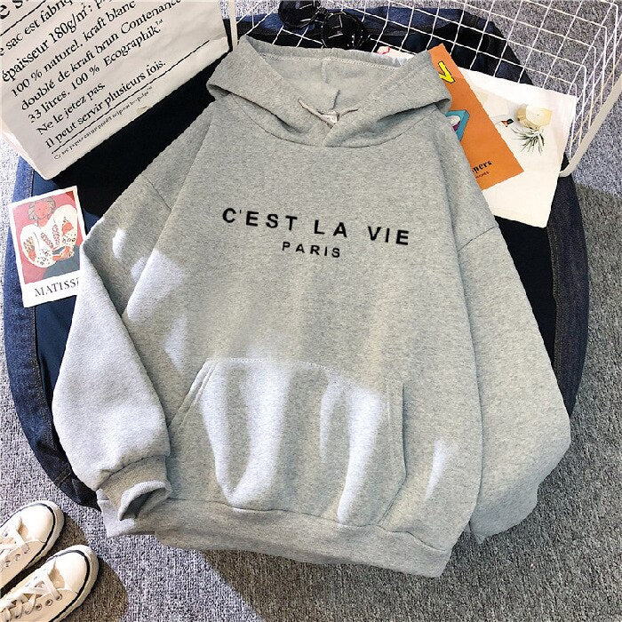 Dames Hoodie Zacht Comfortabel Soleil