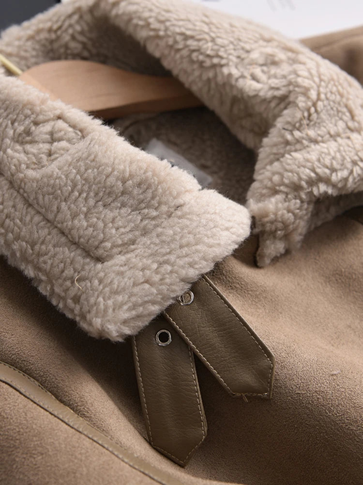 Suède Winterjas Warm en Stijlvol Nova Design