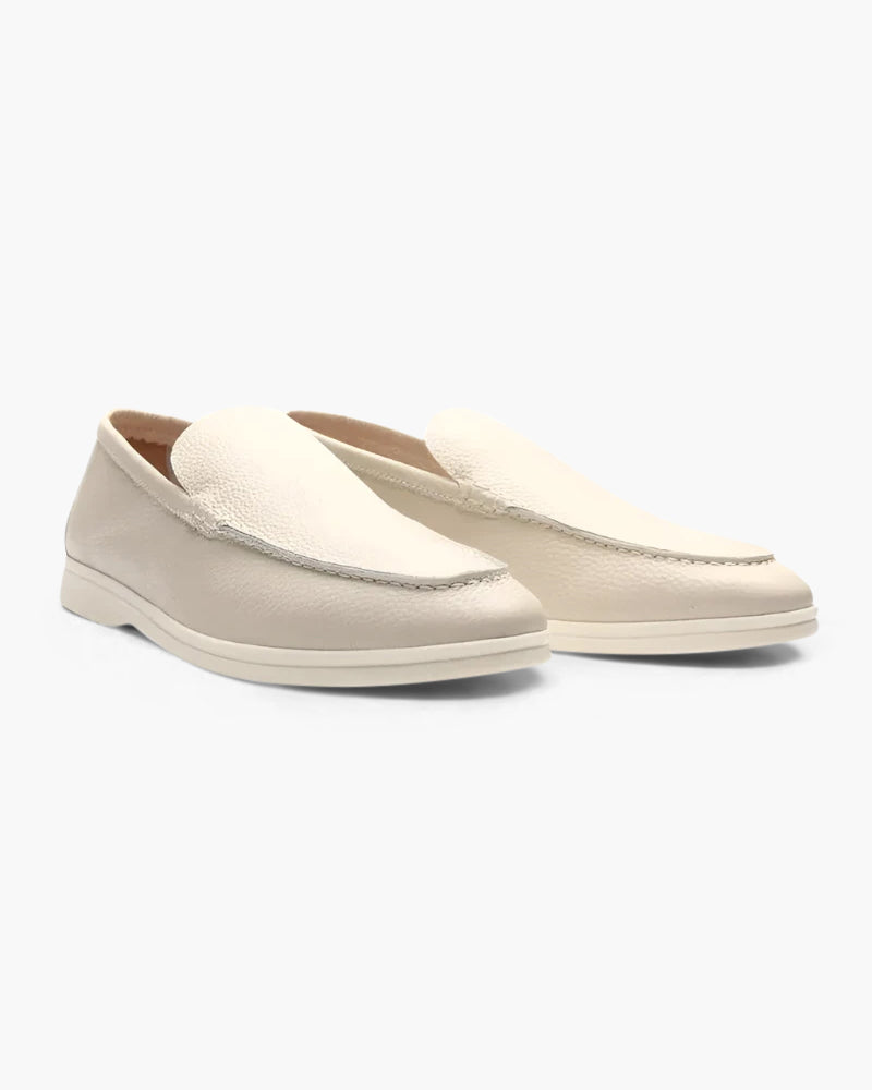 Heren Leder Loafer Koeienhuid Vintage Stijl Schoenen