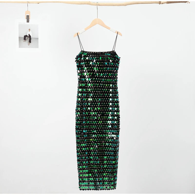 Feestelijke Glitter Jurk Trendy voor Vrouw