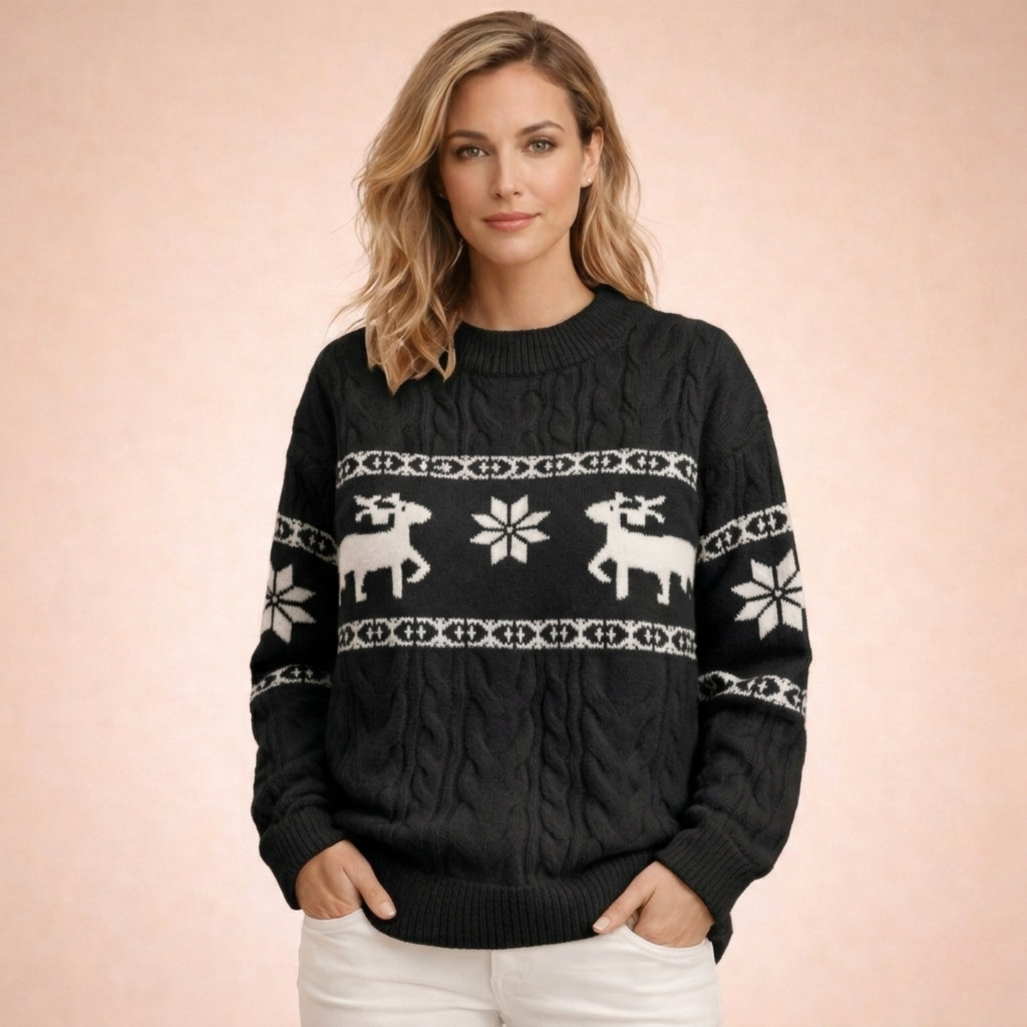 Bente | Gezellige en elegante dikke wintertrui