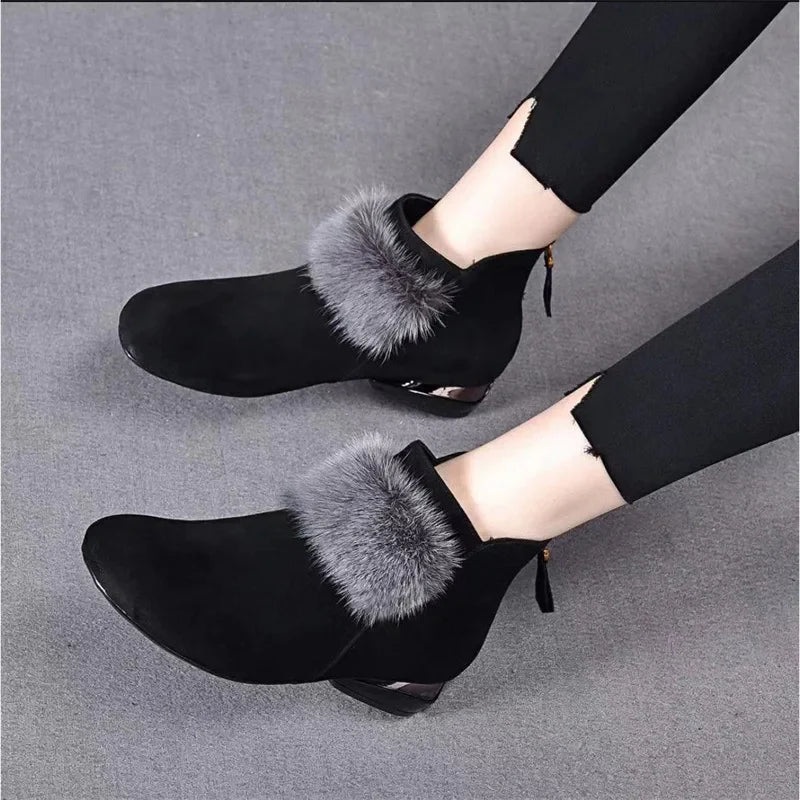 Orthopedische Enkellaarsjes Dames Antislip Comfortabel - Mode Vibes