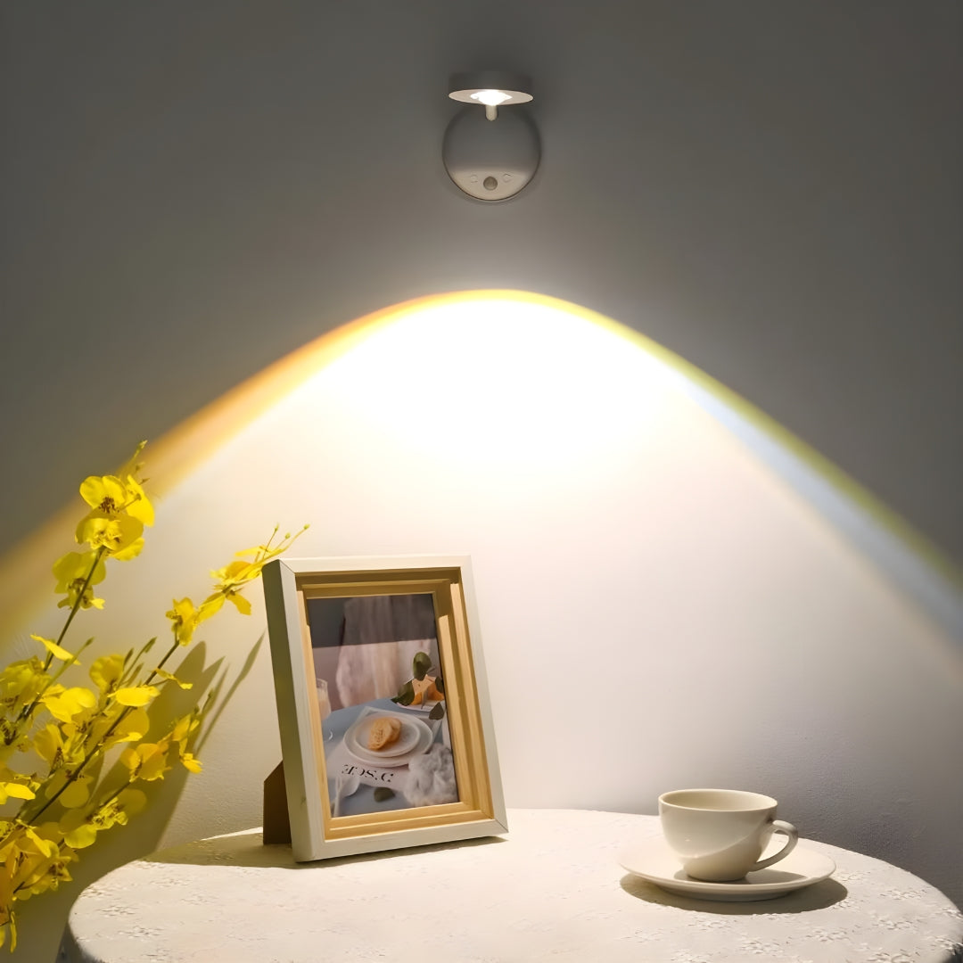 Draadloze LED Spot Bewegingssensor Dimbaar