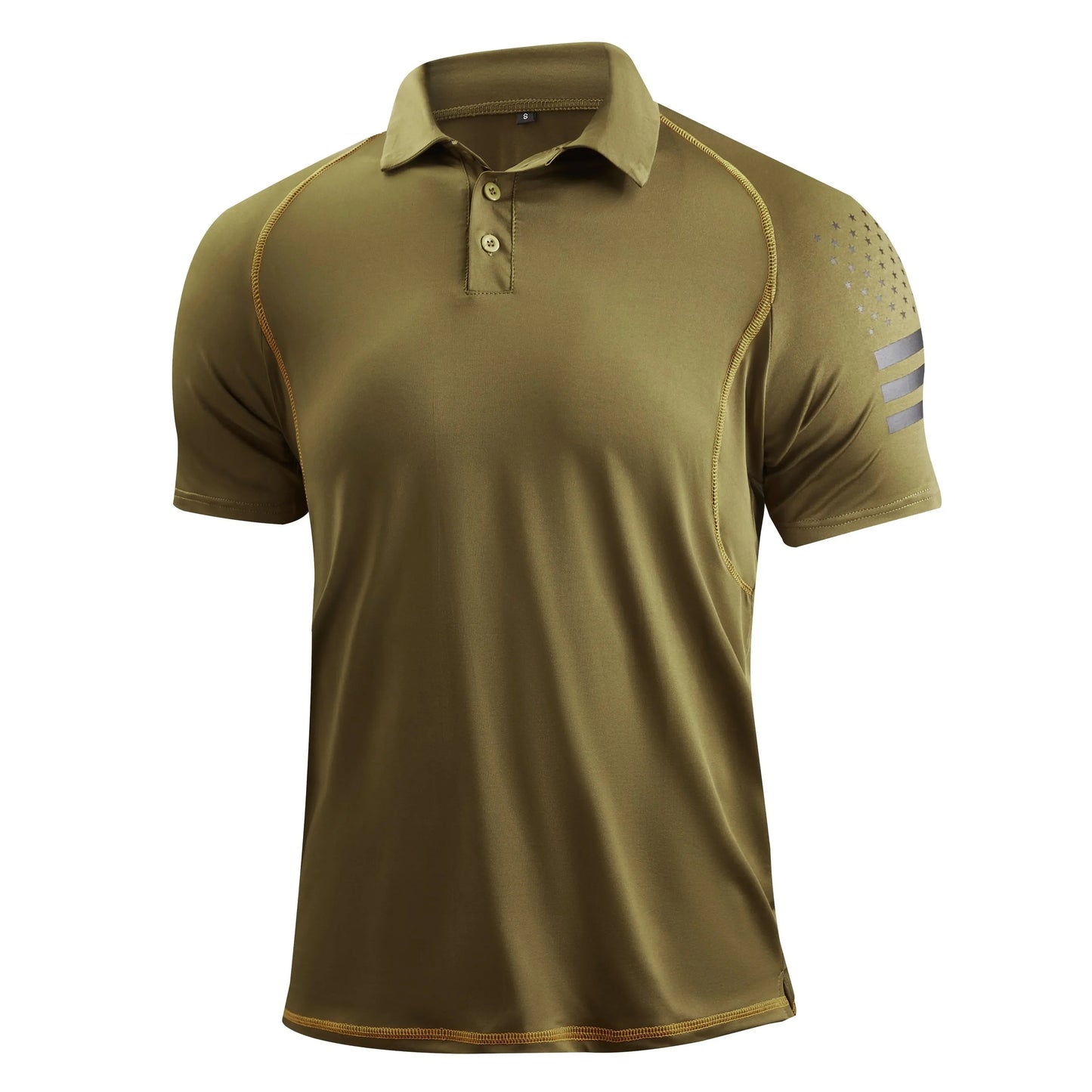 Herenshirt Sportief Poloshirt Arnold Wit-Zwart