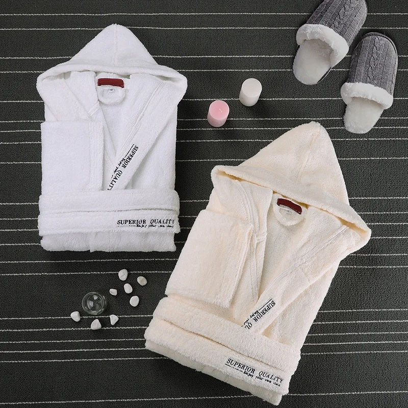 Zachte Badjas voor Dames en Heren Warm en Comfortabel