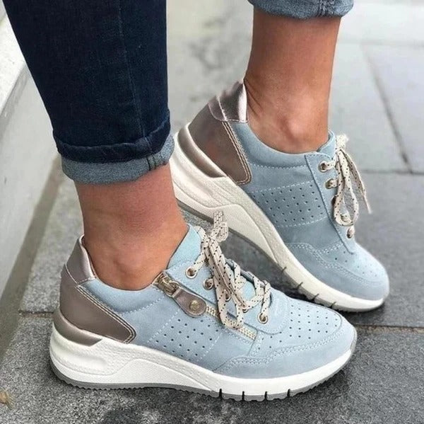 Dames Comfortabele Wandelschoenen met Steun en Goede Demping - Mode Vibes