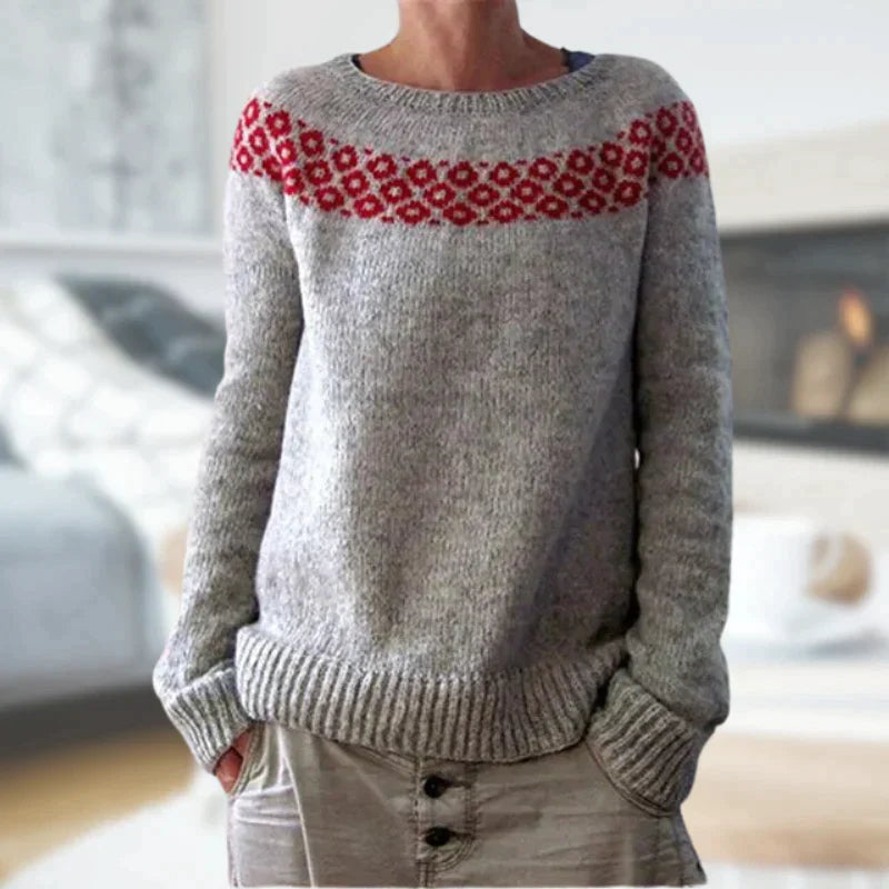 Trendy Trui Gezellig Zacht Warme Wintertrui