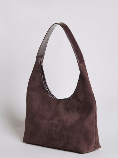 Halfronde Vegan Leren Tote Tas – Stijlvol, Praktisch & Duurzaam
