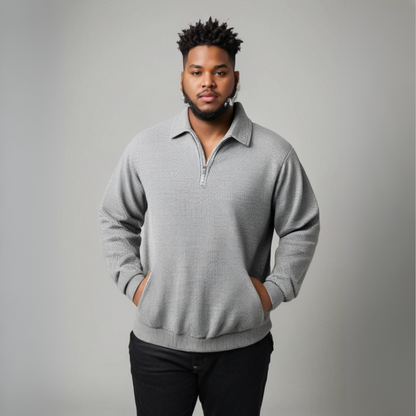 Enzo | Maglione vintage con zip