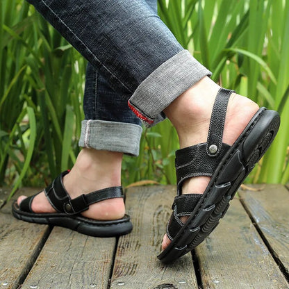 Charles | Sandales en cuir à la mode