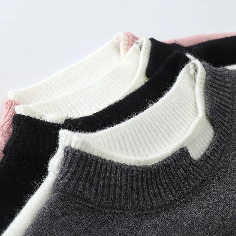 Oversized Trui Grote Maten Gebreid Casual Mode - Mode Vibes