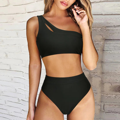 Sexy Off-Shoulder Bikini Trendy Zwemkleding Vrouw