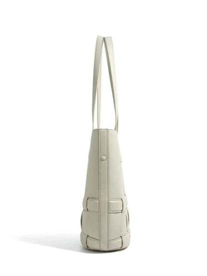 Leren Tas Gevlochten Design voor Dames