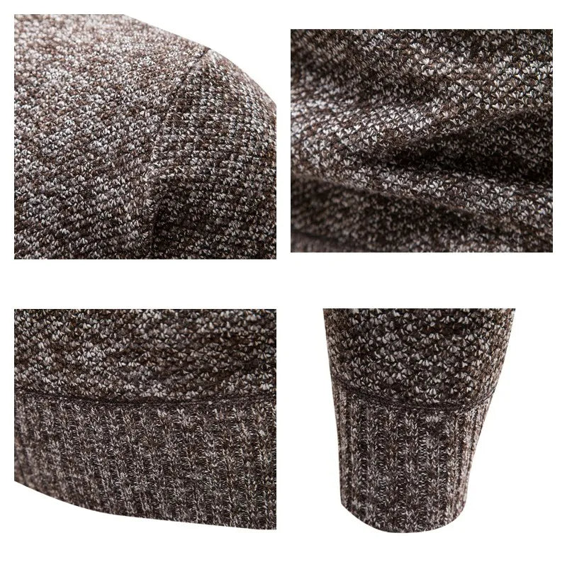 Gebreide Coltrui Stijlvol Warm Merino Wool - Mode Vibes