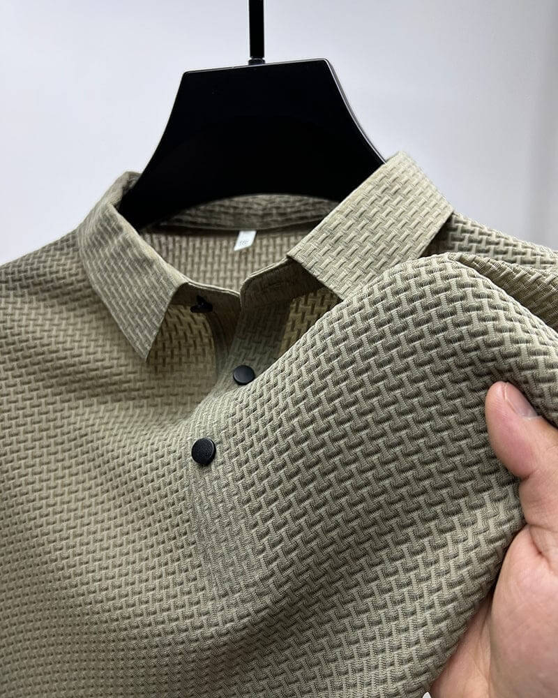 Heren Polo Shirt Ademend Mesh Matteo