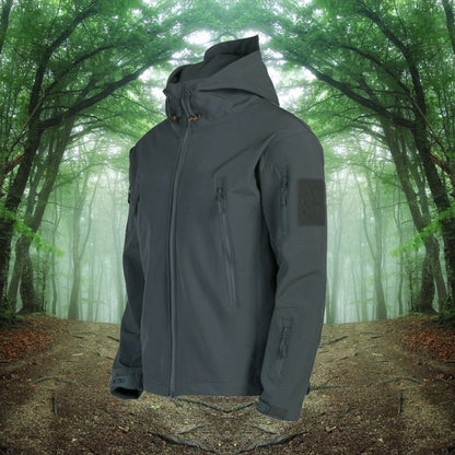 Waterdichte Heren Outdoor Jas – Winddicht & Functioneel met Antidiefstaltassen