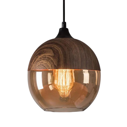 Houten Plafondlamp Noordse Stijl Modern Scandinavisch Design - Mode Vibes