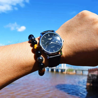 Kralen Armband met Triple Bescherming Stoer en Betekenisvol