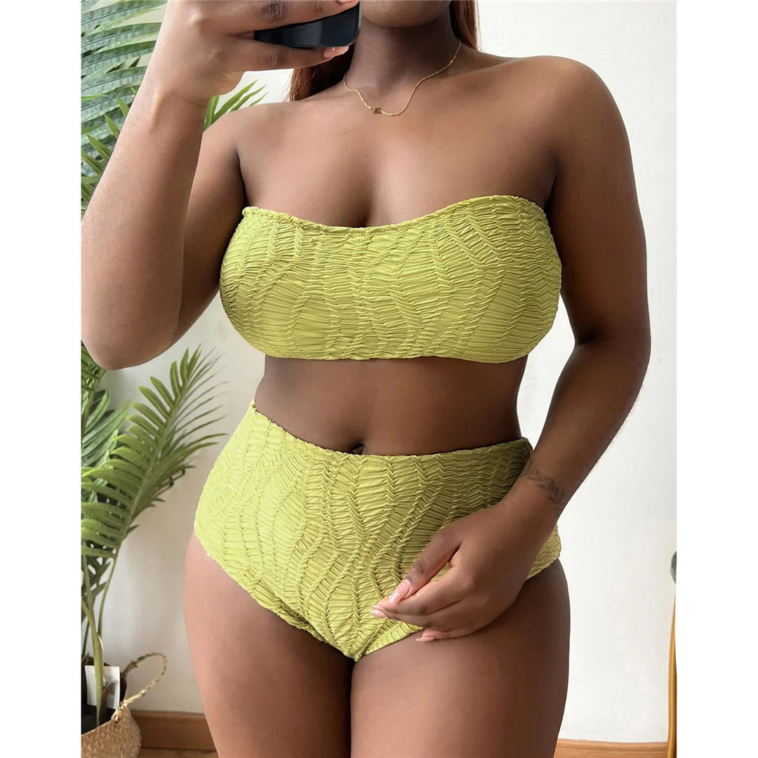 Plus-Size Bikini Trisha Comfortabele Zwemkleding voor Dames