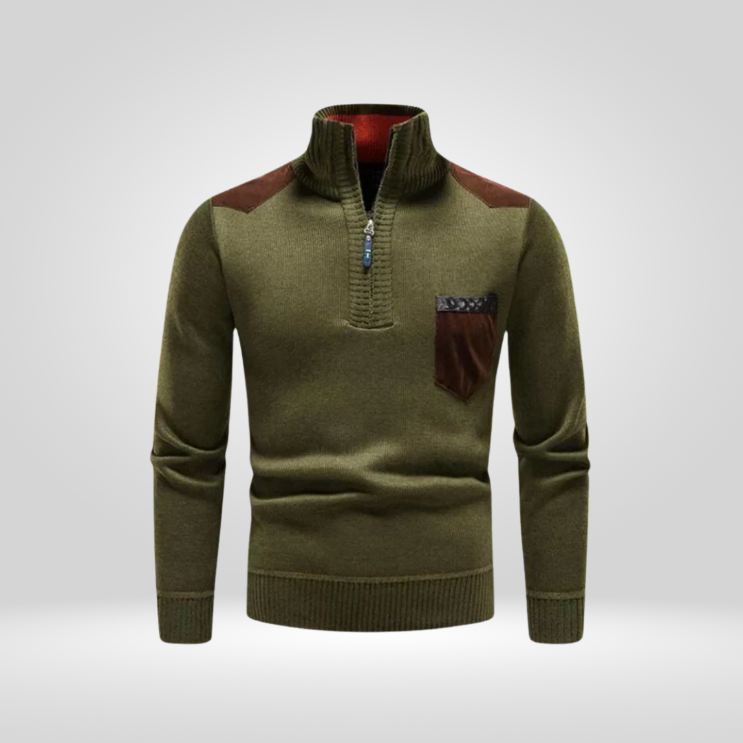 Heren Trui Gebreid Zacht Warme Winterpullover Comfortabel