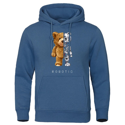 Teddybeer Hoodie Tech Sweatshirt met Kap