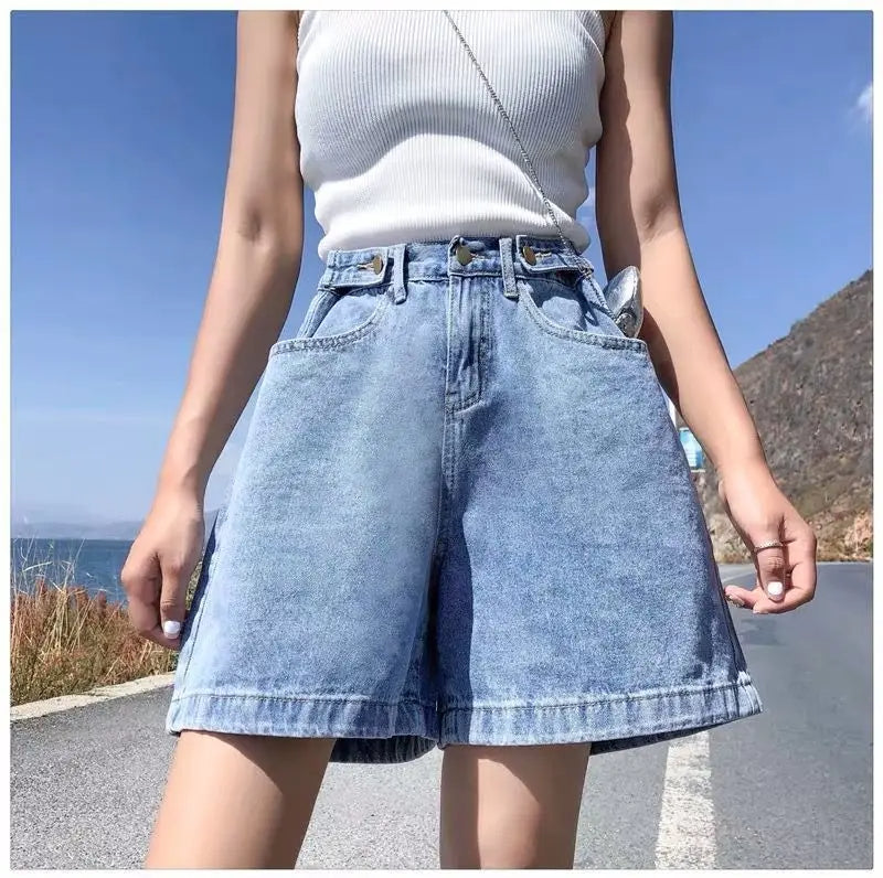 Plus Size Short Trendy Modieus voor Vrouwen