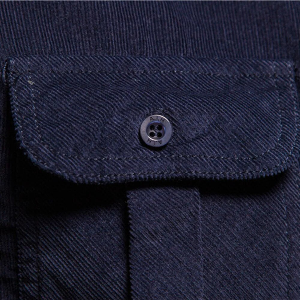 Casual Overhemd Corduroy voor Dagelijks Gebruik