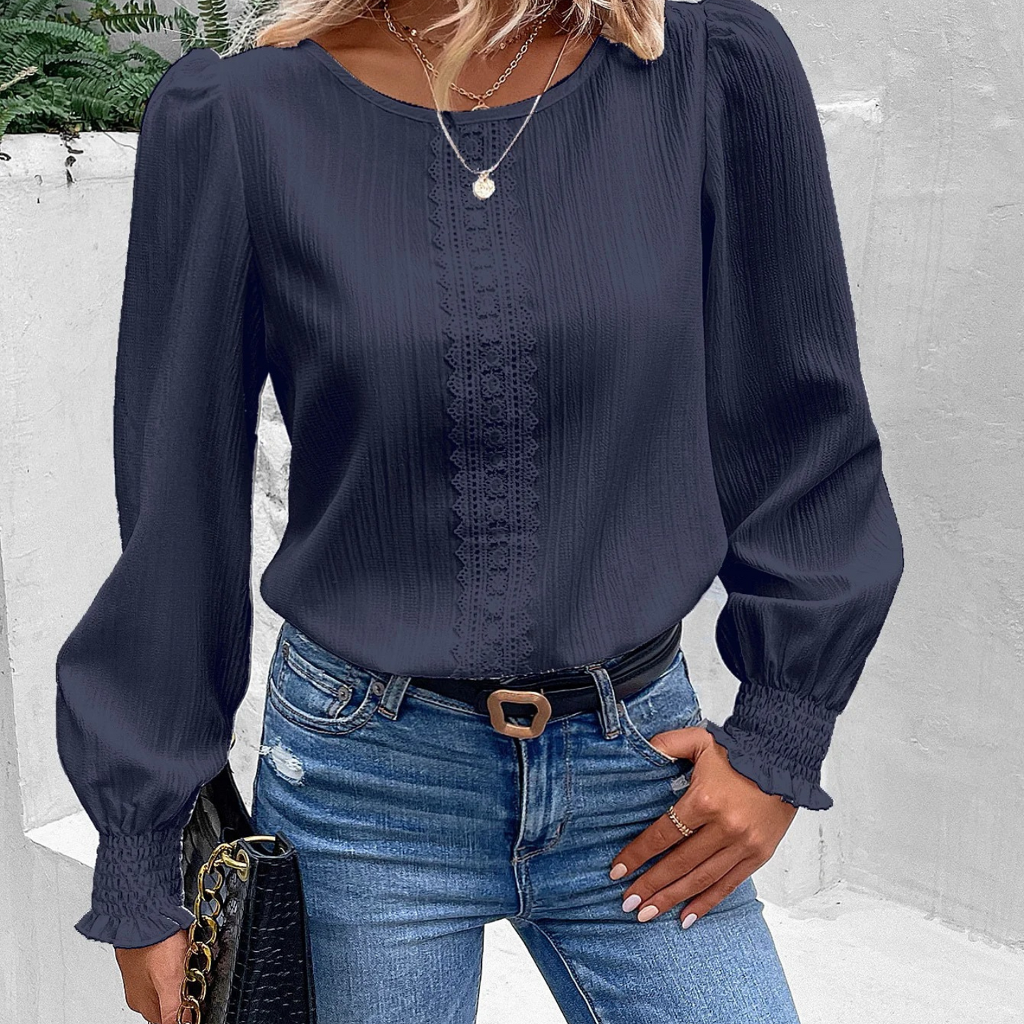Stijlvolle Elegante Stijl Dames Blouse