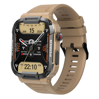 Smartwatch voor Heren Robuust en Waterdicht IronPulse X1