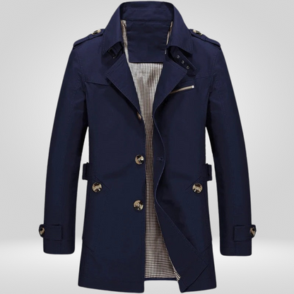 Heren Trenchcoat Waterdicht en Winddicht voor Heren