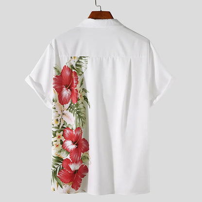 Casual Overhemd voor Mannen Zomerse Stijl