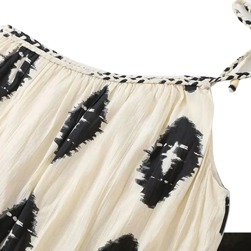 Zomerjurk Asymmetrisch Mode Jurk Voor Vrouw Zomer Stijlvol