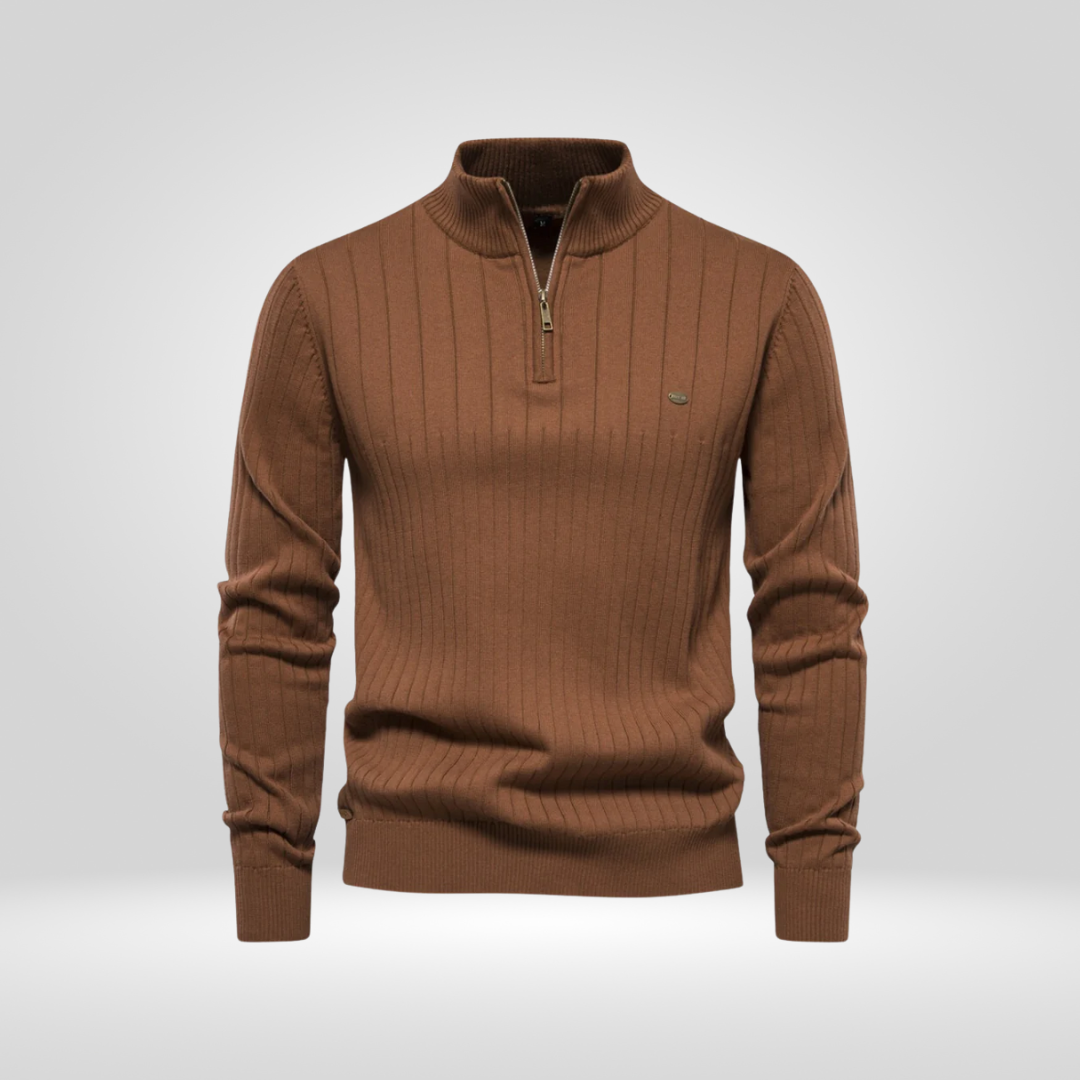 Half-Zip Trui Modieuze Zip-Up voor Dames en Heren