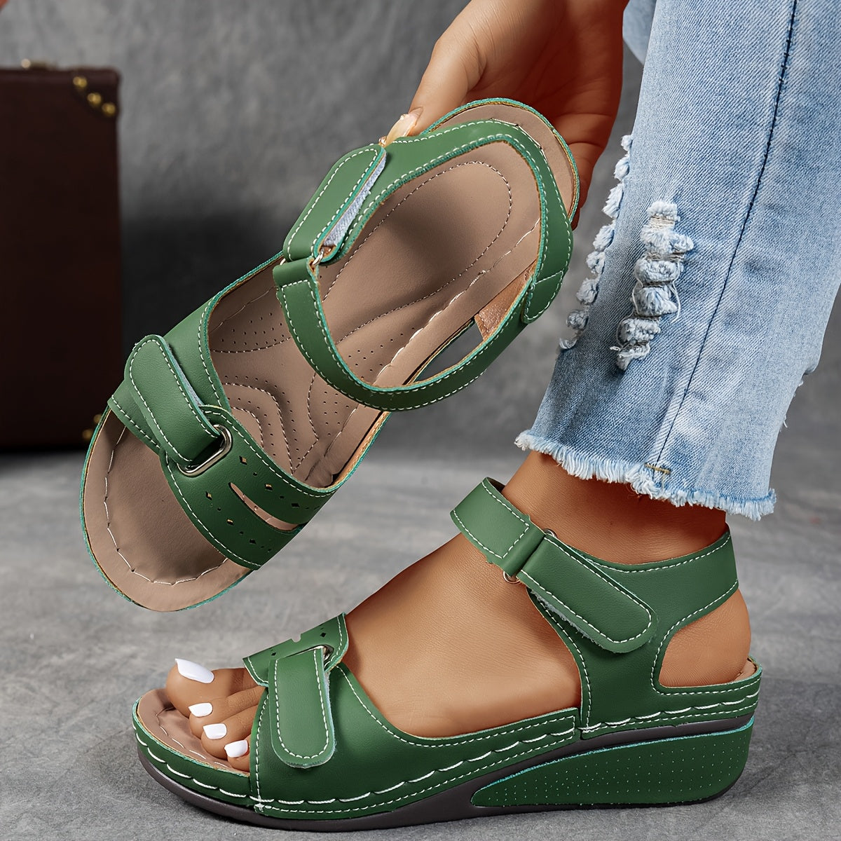 Dames Sandalen Verstelbaar Comfortabele Pasvorm